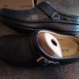 ALEGRIA MEN'S "CHAIRMAN" NAVY LIZARD